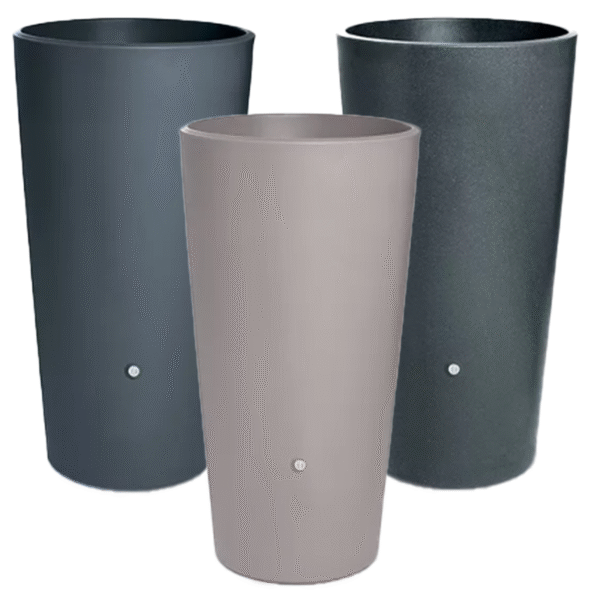 zbiornik na deszczówkę z donicą