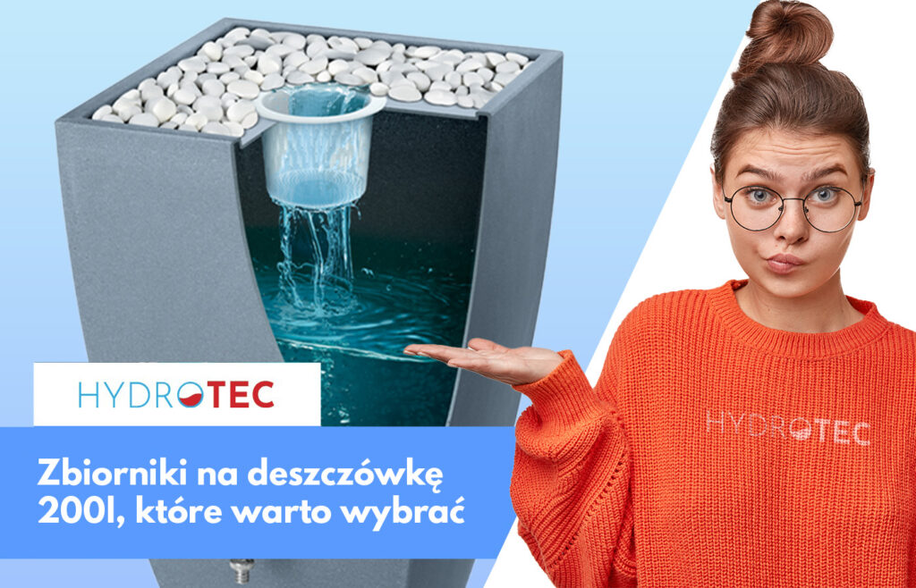 Zbiornik na deszczówkę 200l hydrotec.pro